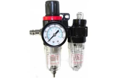 Pansam-filter med regulator og oljeskrue 1/4" (DEDA532203)
