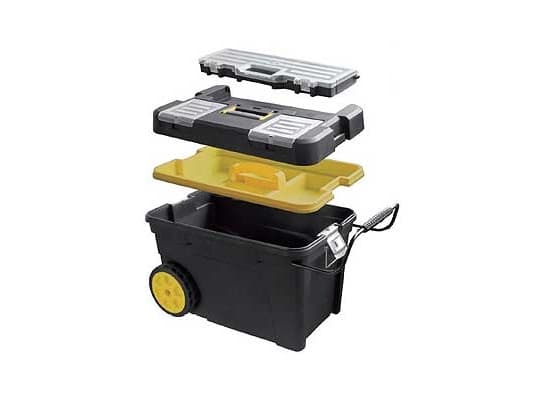 Modeco Large trolley container PP 600x420x380mm MN-03-160