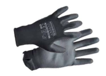 Modeco Nitrilbelagda polyesterhandskar svart storlek 10" 1 par - MN-06-220
