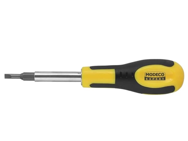 Modeco Screwdriver with replaceable blades PH HEX Slotted FRENDLY GRIP - MN-10-105
