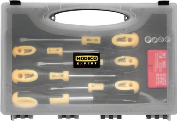 Modeco FRIENDLY GRIP ruuvimeisselien, bittien ja hylsyjen sarja 17kpl MN-11-042