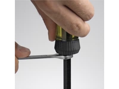 Modeco Wkrętak ślusarski do pobijania Philips FRIENDLY GRIP PH2x100mm - MN-13-014