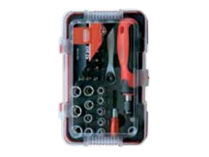 Modeco Multi-screwdrivers with bits and sockets 45 pieces - MN-14-206