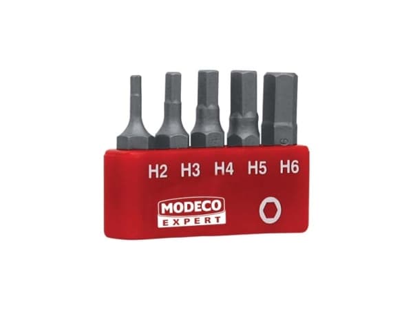 Modeco Tipssett 25mm HEX H2-H6 5 stk. - MN-15-514