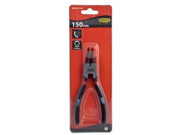 Modecon taivutetut pihdit ulkoisille Seeger-renkaille 250mm - MN-20-720