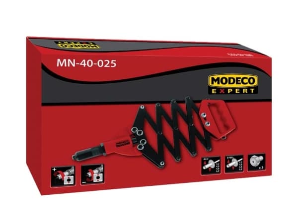 Modeco kokoontaitettava niittikone, jossa on 5 työkärkeä 790mm - MN-40-025