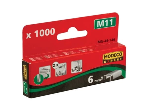 Modeco Møbelstifter EXPERT 11/8mm 1000stk. - MN-46-148