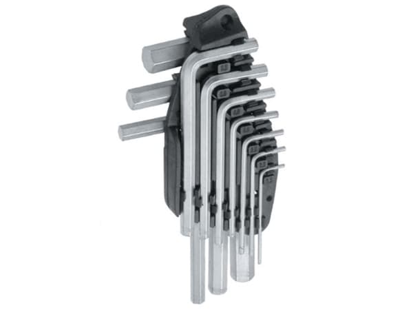 Modeco kuusiokoloavaimet tyyppi L 1,5-10mm 10kpl (MN-54-102)