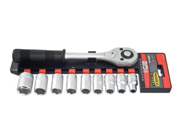 Modeco Socket wrench set 1/2 "10pcs (MN-57-152)
