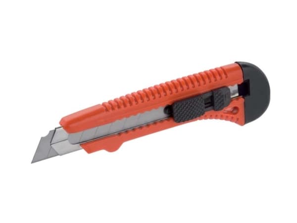 Modeco-kniv med utbytbart avbrytbart blad 18 mm stålstyrning (MN-63-020)