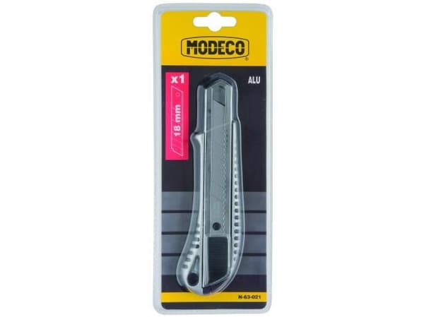 Modeco Knife with an replaceable broken blade STEEL 18mm MN-63-021