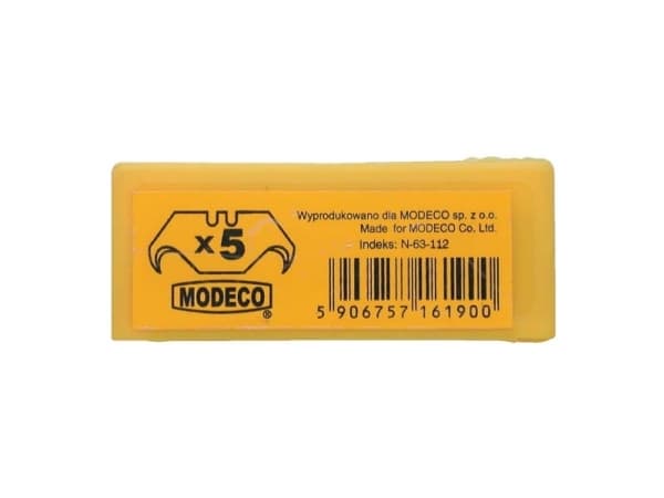 Modeco Trapesformede krokblader 19x50mm 5stk - MN-63-112