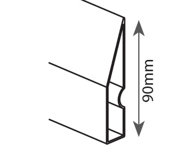Modeco EXPERT trapesformet pusslekt 200cm - MN-71-322