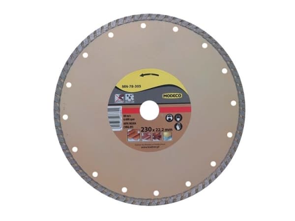 Modeco Diamond grinding wheel JUPITER 230mm - MN-78-305