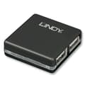 Miniatyrbild 2 av 4: LINDY 42742 4 Port USB 2.0-Hub Svart