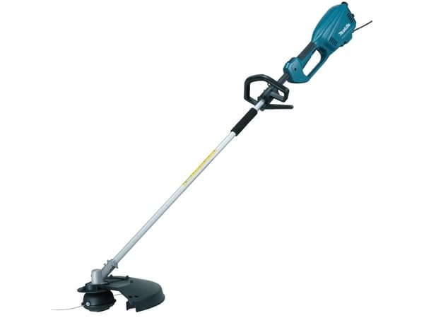 Makita UR3502, Grästrimmer, 35 cm, Nylonlina, Nylon, 5700 RPM, Svart, Blå