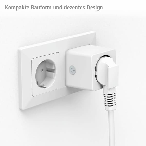 Hama 00176575 Vägguttag Wi-Fi med mätfunktion Inomhus 3680 W