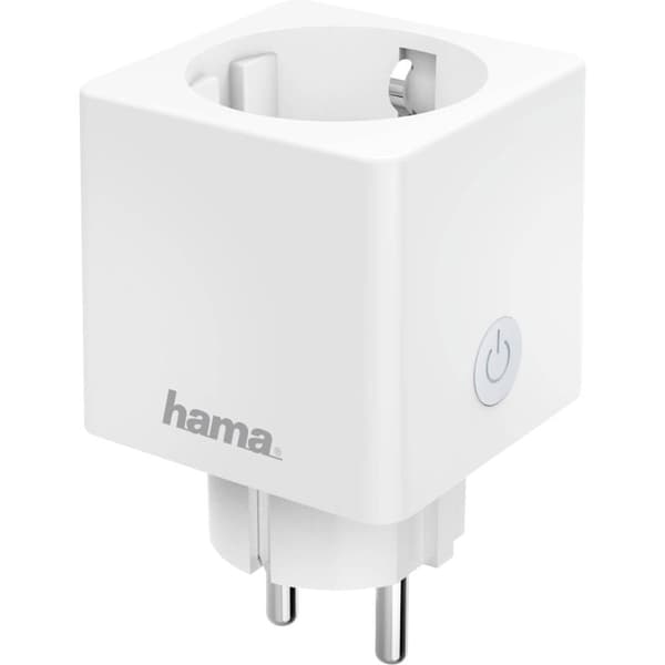 Hama 00176575 Vägguttag Wi-Fi med mätfunktion Inomhus 3680 W Vit