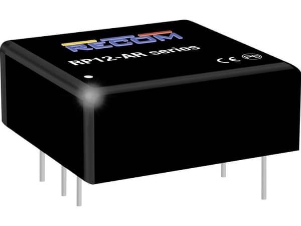 RECOM RP12-11012SAR/P DC/DC Binary Converter 1000 mA 12 W Lähtöjen määrä: 1 x