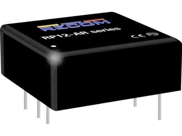 RECOM RP12-11024SAR/P DC/DC Binary Converter 500 mA 12 W Antal utgångar: 1 x