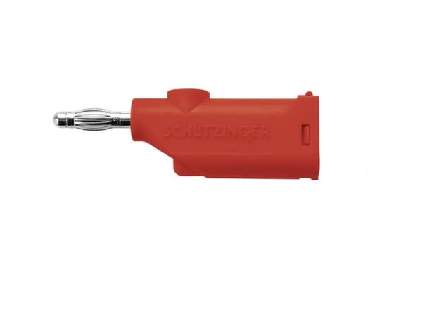 Schützinger DI FK 20 L Ni / 2.5 / RT Fjederstik Rød 1 stk