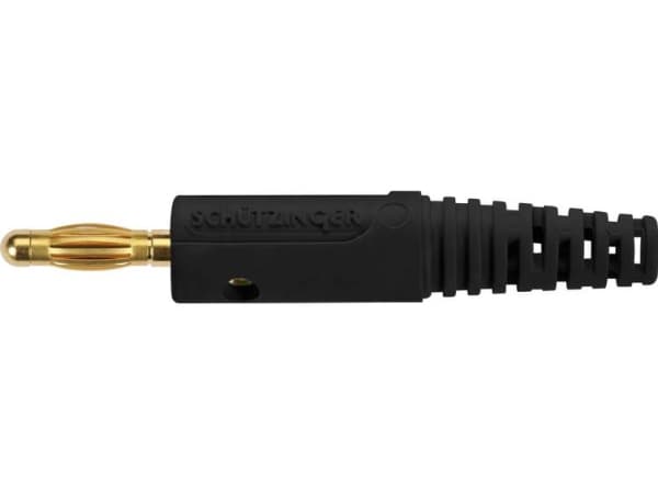 Schützinger DI FK 8 L Au / SW Fjederstik Sort 1 stk