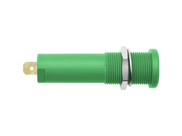Schützinger DI HSEB 3125 L Au / GN Korkeajänniteturvapistorasia Vihreä 1 kpl