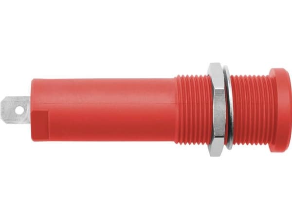 Schützinger DI HSEB 3125 L Ni / RT Korkeajänniteturvapistorasia Punaiset 1 kpl