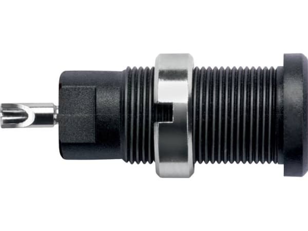 Schützinger DI SEB 3400 Ni / SW Sikkerhedsindbygningsbøsning Sort 1 stk
