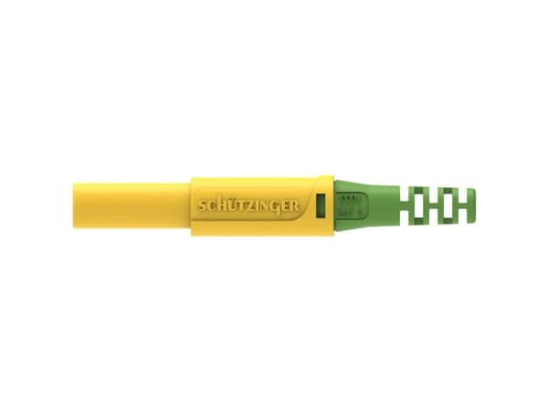 Schützinger DI SFK 30 S Ni / OK / GNGE Turvajousiliitin Vihreä-keltainen 1 kpl