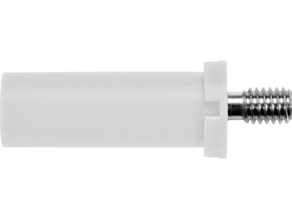 Schützinger SFK 8465 Ni / M4 / 7 / WS Sikkerhedsfjederstik Hvid 1 stk