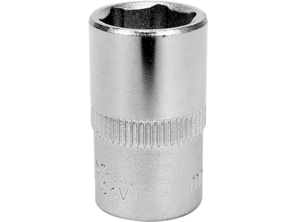 Yato YT-3814, Stikkontakt, 3/8", Metrisk, 1 hoder, 19 mm, Kromvanadiumstål