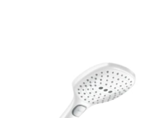 hansGrohe Raindance Select E 120 3jet håndbruser, mat hvid