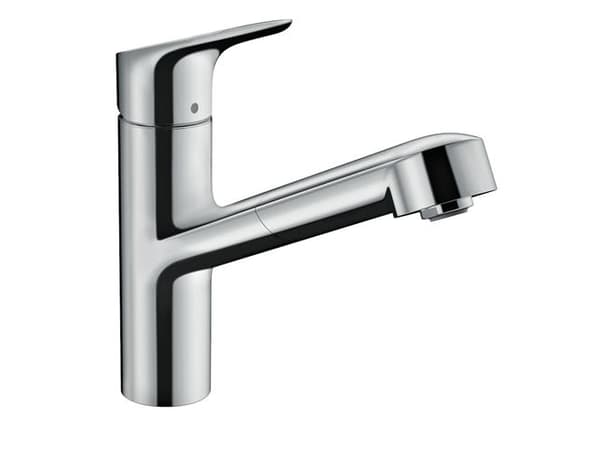 HG Focus M43 køkkenarmatur 150 - med udtrækstud, 1jet krom