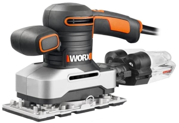 WORX WX642.1, Båndsliper, Sort, Oransje, Sølv, 6000 RPM, 12000 RPM, 1,6 mm, AC