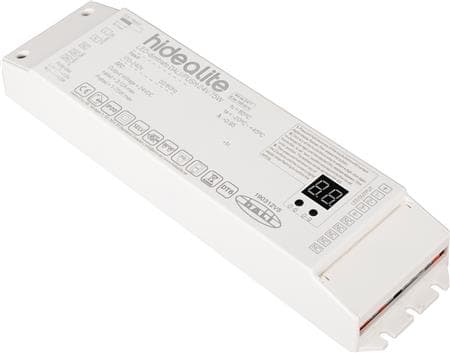 LED-Dimtrafo DALI/PUSH 24V 75W. For dæmpning af LEDstrip enkeltfarve via Push (230v) eller DALI.