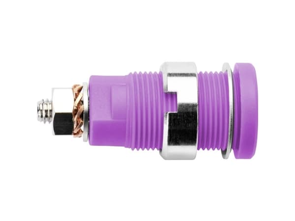 Schützinger DI SEB 6445 Ni / PVI Safety Recessed Bushing Violett 1 st