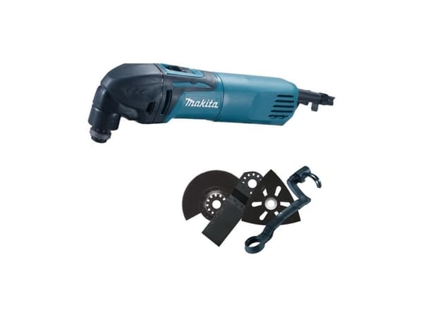 Makita TM3000CX1J Universal pendulum tool 320W, 6,000-20,000 movements per min, amplitude 3.2°, 1.4kg. + accessories, MAKPACK