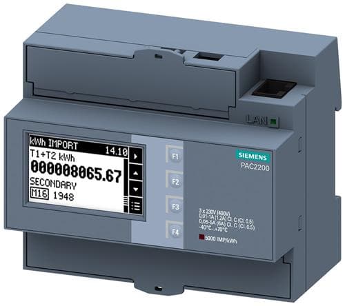 Siemens 7KM2200-2EA30-1JA1 energimåler