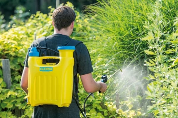 GLORIA Hobby 1200, Ryggsekkstil, 12 l, 12 l, Blå, Gult, Plast, Messing