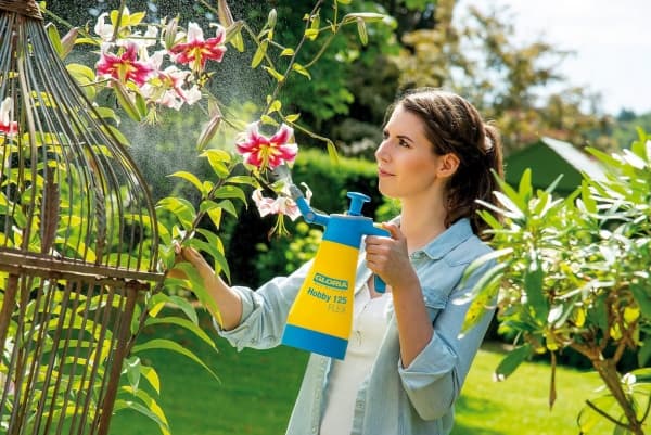 GLORIA Hobby 125, Blå, Gult, 1,25 l, Plast, 1 stykker, 1,55 l, 3 stang
