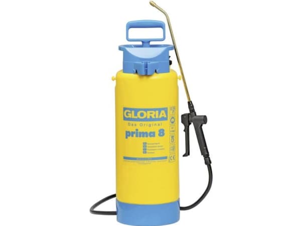 GLORIA 000099.0000, Kompresjon, 8 l, 8 l, Blå, Gult, Plast, Messing