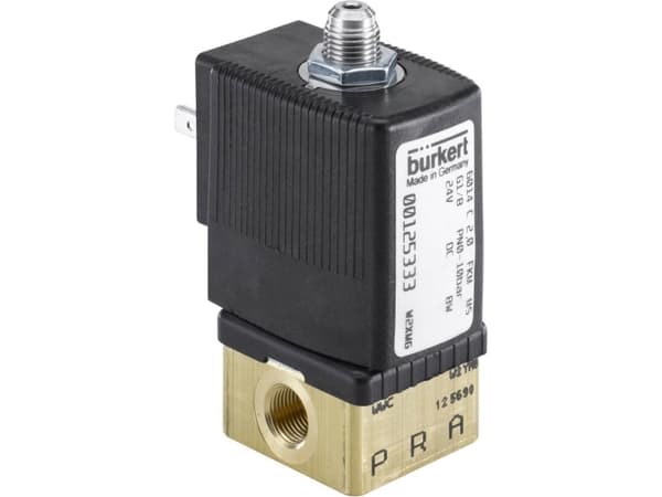 Bürkert Direkte styret ventil 126221 6014 24 V/AC Kabinetmateriale Rustfrit stål Forseglingsmateriale FKM 1 stk