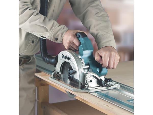Makita DHS782Z Sladdlös cirkelsåg, 2x18V, 62.5 mm, ø190x30mm, Utan batterier och laddare! - SOLO