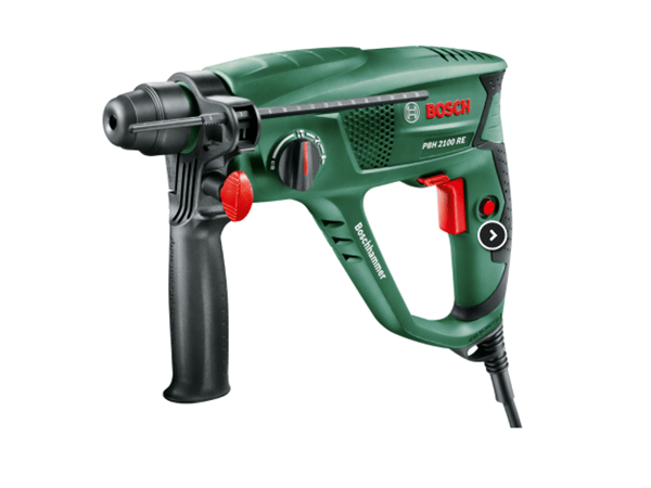 Bosch PBH 2100 RE, SDS Plus, 2 cm, 2300 RPM, 1,7 J, 5800 BPM, 1,3 cm