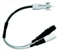 Miniatyrbilde 1 av 2: Corning SID testledning 2-pins banankontakt DE620001680