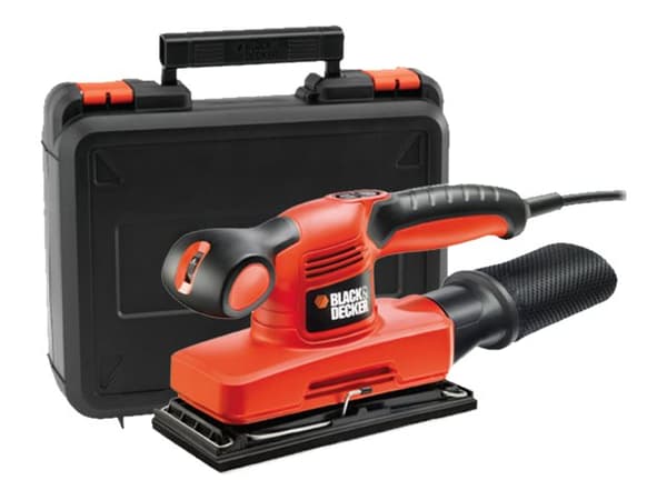 BLACK+DECKER KA320EKA - Eksentersliper - 240 W - 1/3 blad