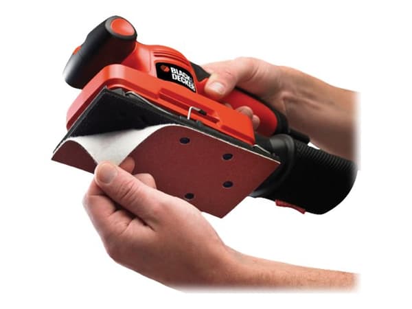 BLACK+DECKER KA320EKA - Eksentersliper - 240 W - 1/3 blad