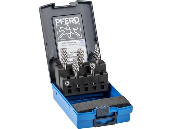 PFERD 1812 STEEL, Terästä, 5 kpl