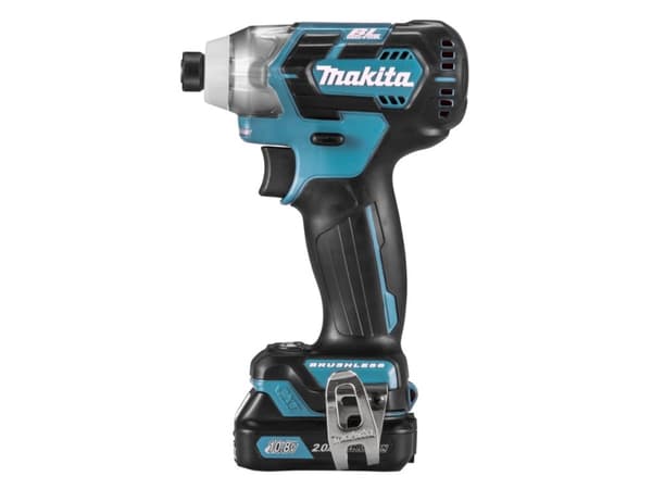 Makita TD111DSAJ, Slagtrekker, Sort, Blå, 1/4", 135 Nm, 1600 RPM, 3900 RPM